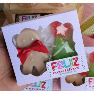 Navidad Regalos Recuerditos Cotillón Personalizado Cajitas 