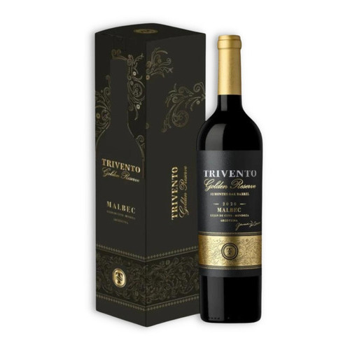 Trivento Golden Reserve Vino Malbec 750ml C/estuche Mendoza