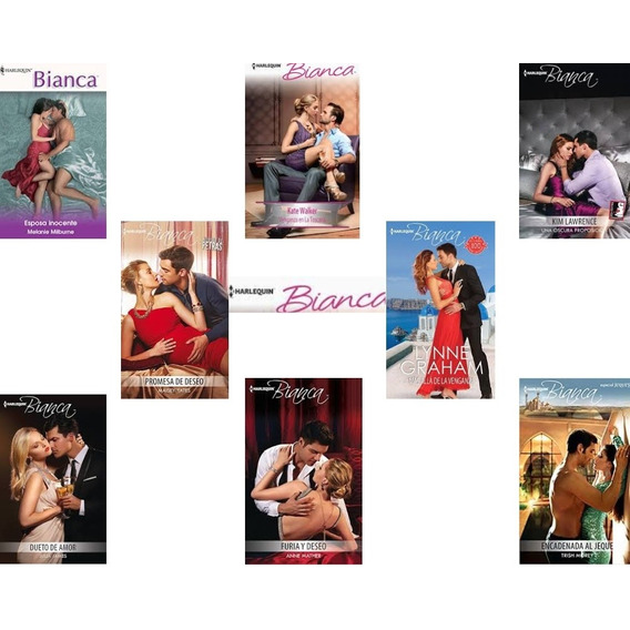 8 Revistas Novelas Bianca Deseo Libro Romance Harlequin