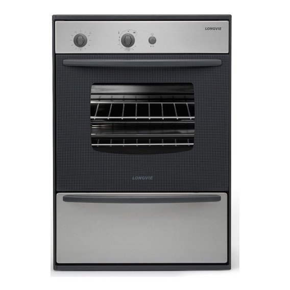 Horno Y Parrilla Inox 60cm Grill Longvie H4600x Novogar