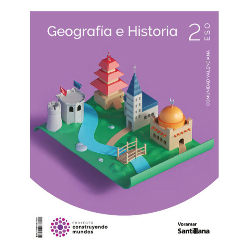 Geografia Historia 2ãâºeso Cast/val 23 Construyendo Mundos, De Aa.vv. Editorial Voramar, Tapa Blanda En Español