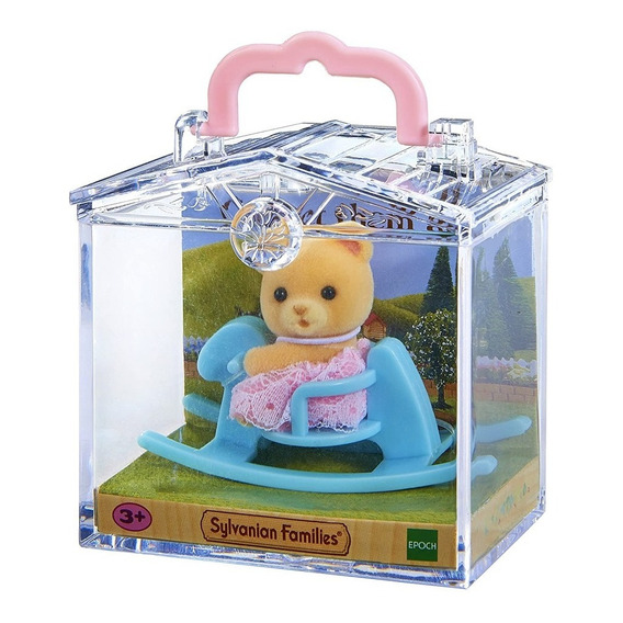 Sylvanian Families Oso Bebé + Caballito Coleccionable Febo