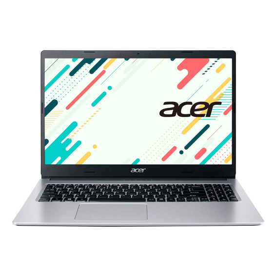 Notebook Acer Aspire 1 A115-22-R958-1 plateada 15.6", AMD Athlon 3050U  8GB de RAM 256GB SSD, AMD Radeon Graphics 60 Hz 1366x768px Windows 11 Home