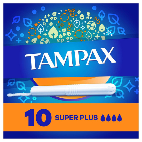 Tampones Tampax Super Plus 10 Unidades