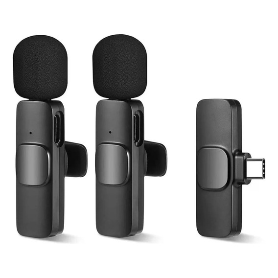 Micrófonos Inalámbricos Lavalier Dobles Para Android/tipo C