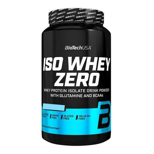 Suplemento en polvo Iso Whey Zero  Biotech Iso Whey Zero proteínas sabor coco en pote de 908g