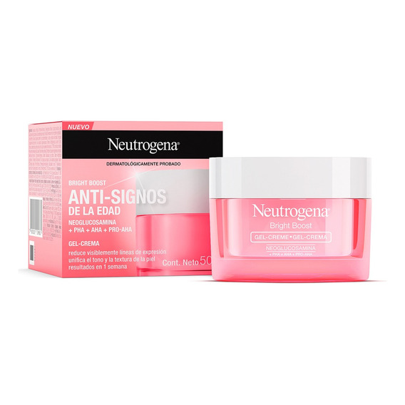 Crema Facial En Gel Neutrogena Bright Boost Neoglucosamina 