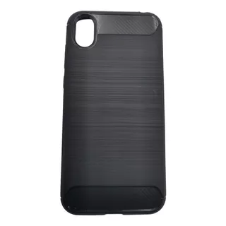 Funda Case Tpu Carbón Para Huawei Y5 2019 Amn-lx3 Color Negro