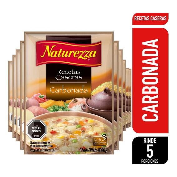 Pack 10 Sopas Naturezza Caseras 110g - Elige Tu Sabor