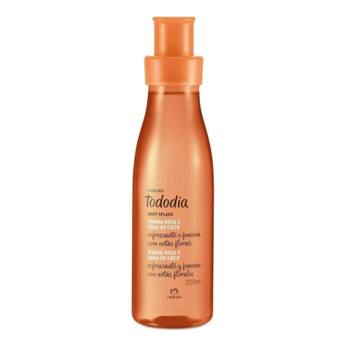 Natura Tododia Body Splash Mango Rosa Y Agua De Coco 200 Ml