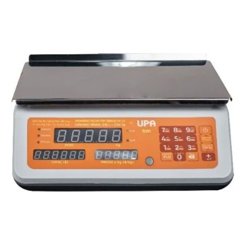 Balanza comercial digital Systel UPA 38580AR  15kg 110V/220V blanco 330 mm x 220 mm