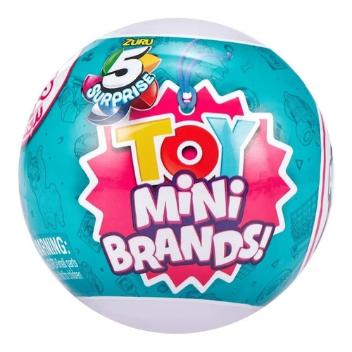 Toy Mini Brands Con 5 Sorpresas Juguetes Miniatura Zuru