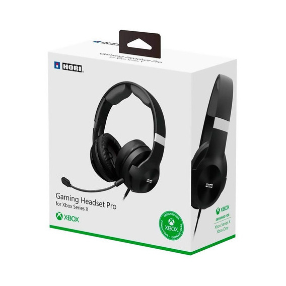 Gaming Headset Pro Hori Xbox Series X S Black Color Negro