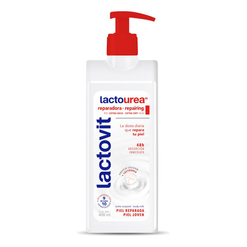 Crema Corporal Lactovit 400ml Lactourea Nutrireparadora