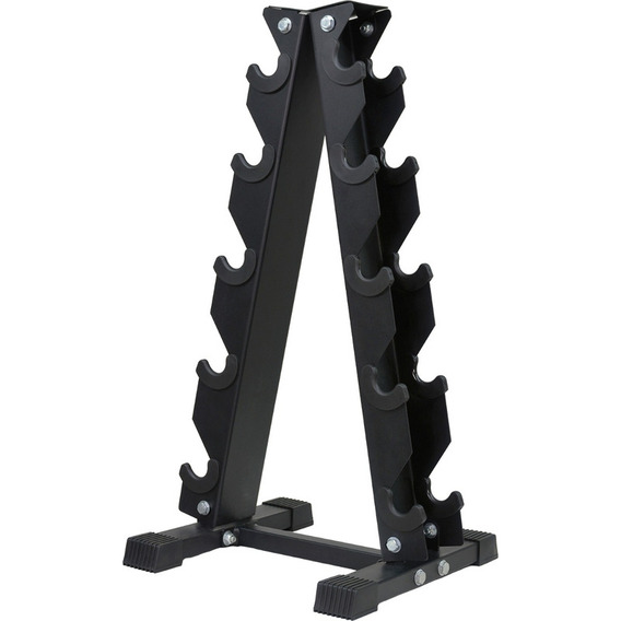 Rack Mancuernas Centurfit Gym Estante 5 Pares Pesas Torre 