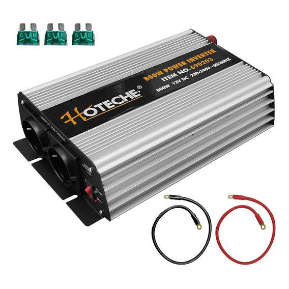 Convertidor Inversor Corriente De 12v A 220v Potencia 800w