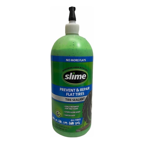 Sellador Antipinchadura Slime Para Neumático S/ Cámara 32oz