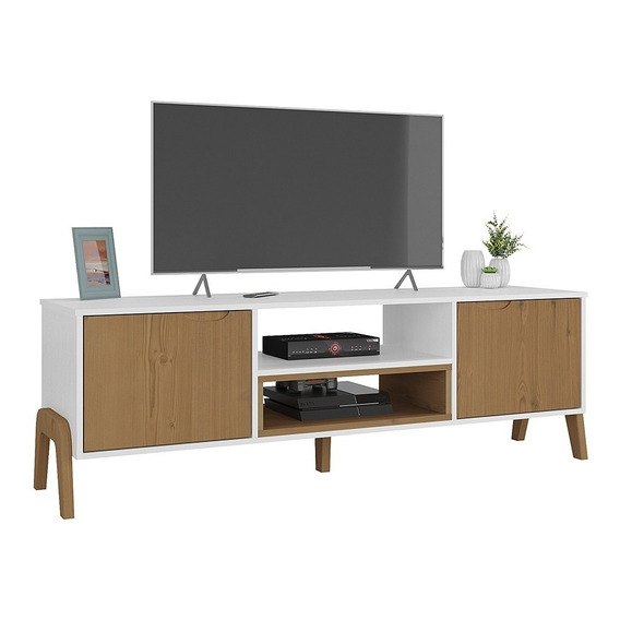 Rack De Tv Lcd Led Living Comedor Madera V Mueble Lcm