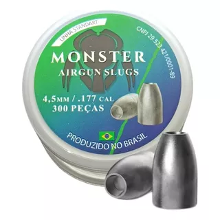 Chumbo Slug 4,5 Mm- .177  - 10 Gr - 0,65 G - Liga Standart