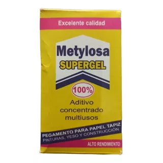 Metylosa Pega Papel Tapiz Supergel (metylan) Original100%