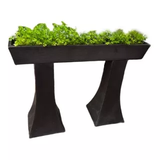 Vaso Planta Horta Floreira Com Suporte Leve Resistente 100cm