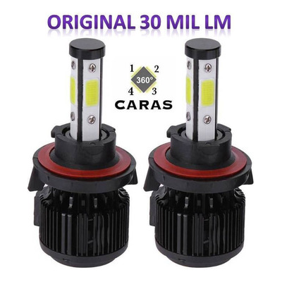 Luces Led 30.000 Lumen Bombillos Faros H1, H3, H7, H11, H13