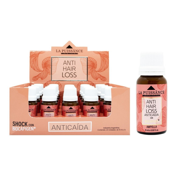 La Puissance Anti Hair Loss Anticaída Ampollas X20 3c 