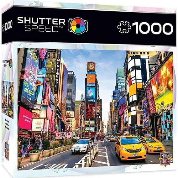 Rompecabezas Puzzle 1000 P Timesquare Nueva York Masterpiece