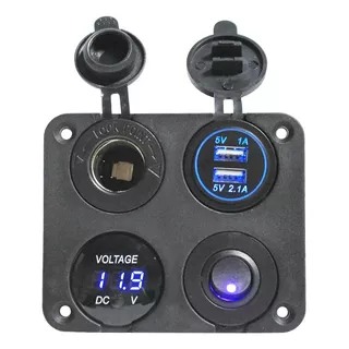  Panel Switch. 1 Usd + Display.  12v. Mca Outdoors