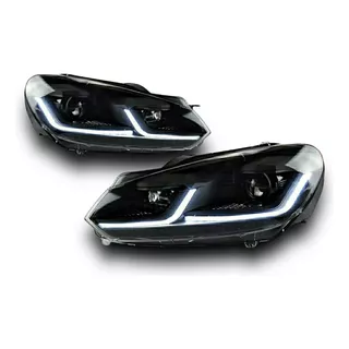 Farol Led Jetta Variant Mk6 2011 2012 2013 Modelo Golf Mk7.5