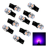 10pcs Auto T10 194168 Bombilla De Luz Led Púrpura 12v ...