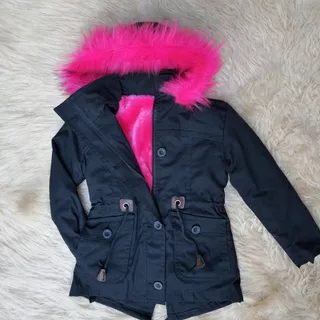 Parka Campera Nena Gabardina Piel Interior Abrigadas Calidad