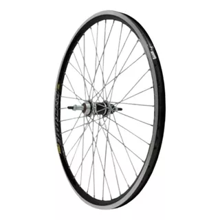 1- Roda Aero Traseira Aro 26 X 1,9 C/ Cubo Rolamento P/bike