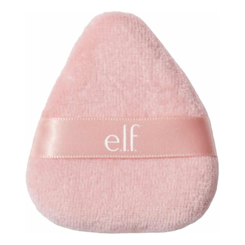 Elf Cosmetics Halo Glow Powder Puff Aplicador Polvo Esponja Color Rosa Pálido Tamaño De La Esponja Grande
