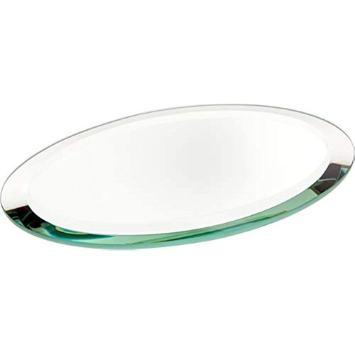 Espejo De Vidrio Biselado Ovalado Plymor De 3 Mm, 4 X 6 PuLG
