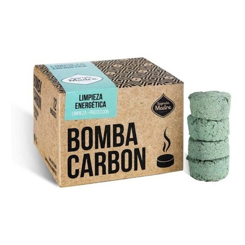 Bomba Carbon Aromatico X 12 Sagrada Madre Fragancia LIMPIEZA ENERGETICA