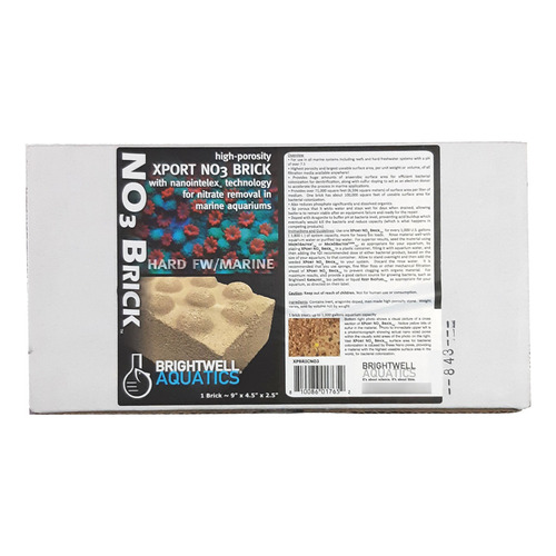 bloque biologico Xport-no3 brick Reduce nitratos Brightwell Aquatics