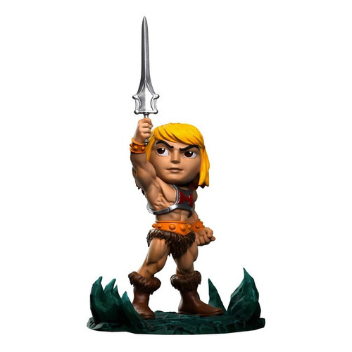 Figura De Acción  He-man De Iron Studios Minico