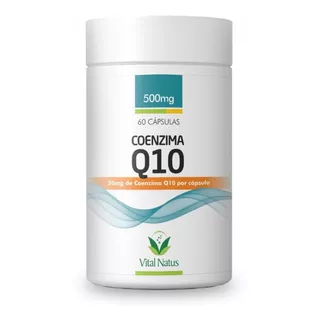 Coenzima Q10 100mg Ubiquinona Coq-10 60 Caps - Vital Natus