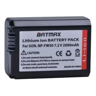 Bateria Batmax Sony Alpha Np-fw50 7 7r A7r A7s A5100 A6000