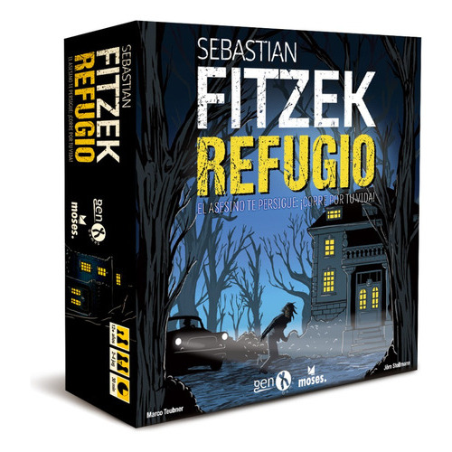 Refugio Sebastian Fitzek Juego De Mesa En Español