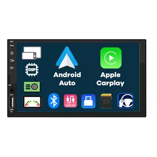 Central Multimedia Estereo Android Auto Carplay Usb 7'' F133