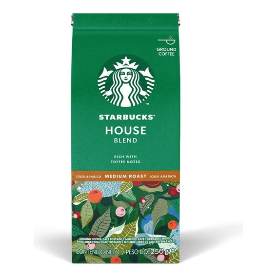 Starbucks - Café Tostado Y Molido - House Blend X 250gr