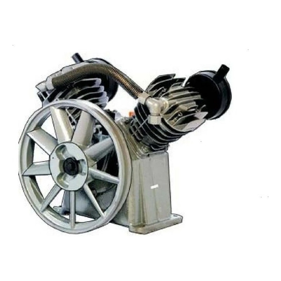 Cabezal Compresor Motor 5 A 7.5hp Bicilindrico Industrial