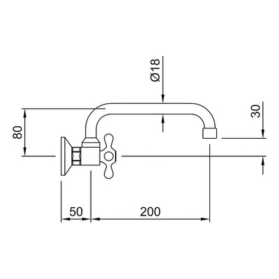 Grifo De Cocina Doble Comando Peirano Ares 934  Cromo Acabado Cromado