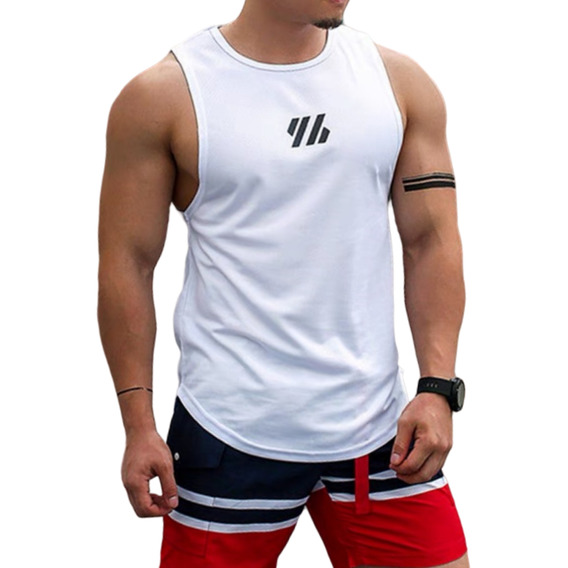 Playeras Gym Quick Dry Tank Sin Mangas Hombre Deportiva