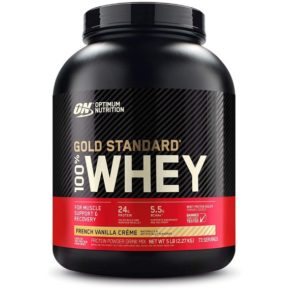 Whey Gold Standard On 100% 5 Lb Proteina Todos Los Sabores 