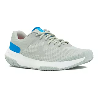 Tenis Pirma Deportivos Para Hombre Running Color Gris/azul 