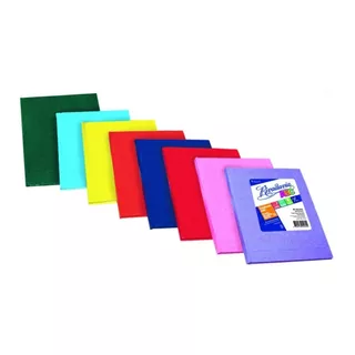 Pack X4 Cuaderno Rivadavia Abc Tapa Dura Forrado 50hj Rayada