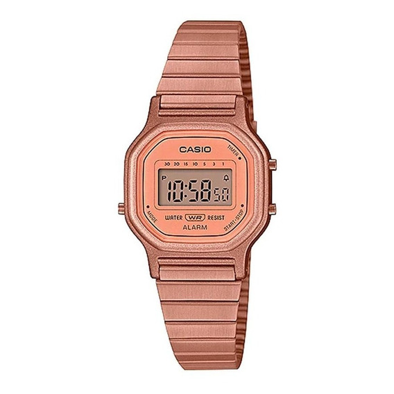 Reloj Mujer Casio La-11wr-5a Gold Digital